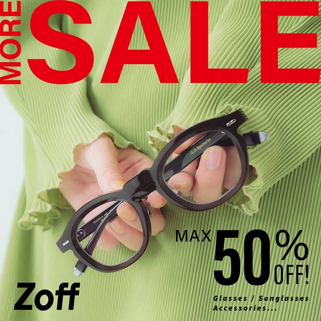 【Zoff】2024年　MORE SALE