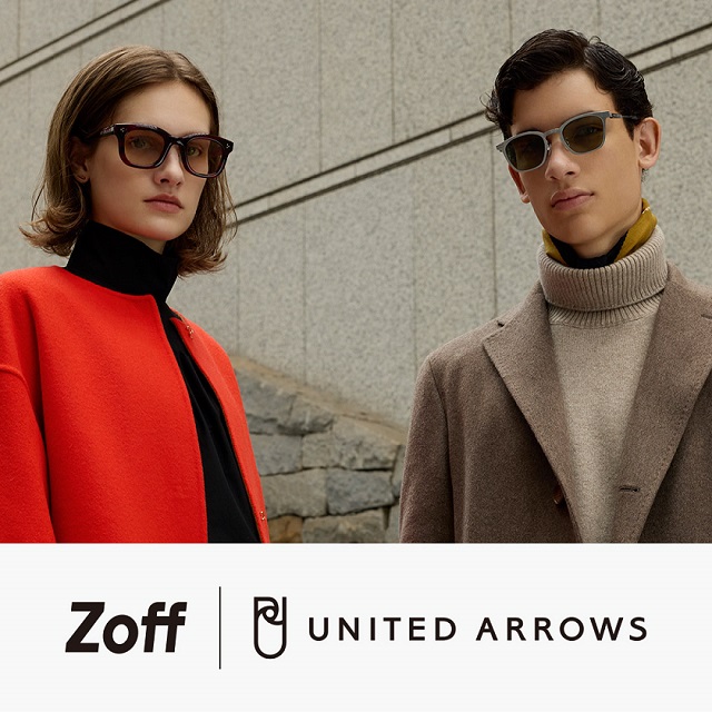 【Zoff】「Zoff」×「UNITED ARROWS」2024秋冬アイウェアコレクションが登場！