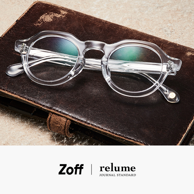 【Zoff】「Zoff｜JOURNAL STANDARD relume」2025年春の新作アイウェアコレクションが登場