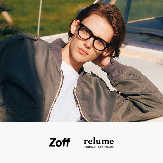 【Zoff】「Zoff｜JOURNAL STANDARD relume」2025年春の新作アイウェアコレクションが登場