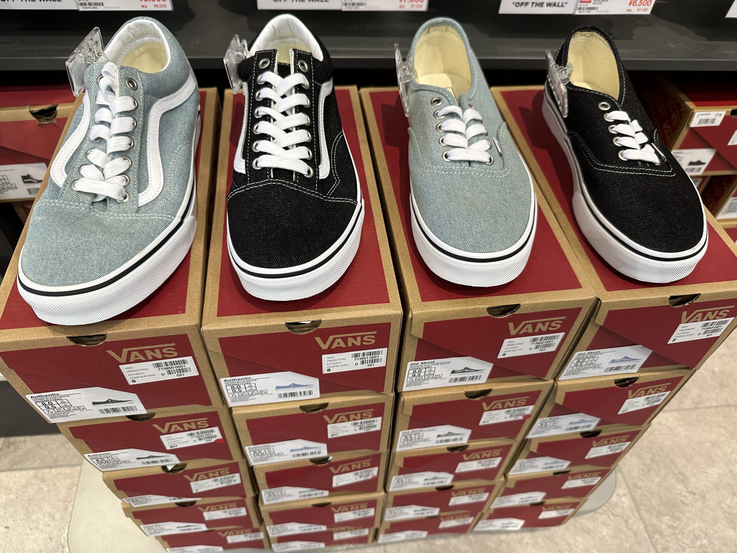 【ABCマート】VANS DENIM